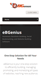 Mobile Screenshot of ebgenius.com